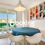 公寓 Rancho Suizo Per 4 Persones Amb Vistes Al Mar Amb Piscina Comunitaria