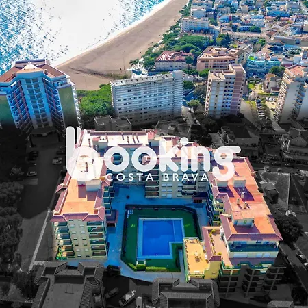 公寓 Rancho Suizo Per 4 Persones Amb Vistes Al Mar Amb Piscina Comunitaria