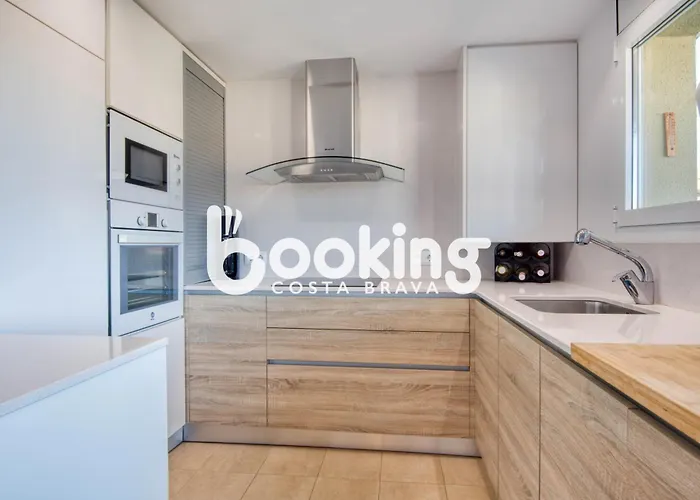 公寓 Rancho Suizo Per 4 Persones Amb Vistes Al Mar Amb Piscina Comunitaria *