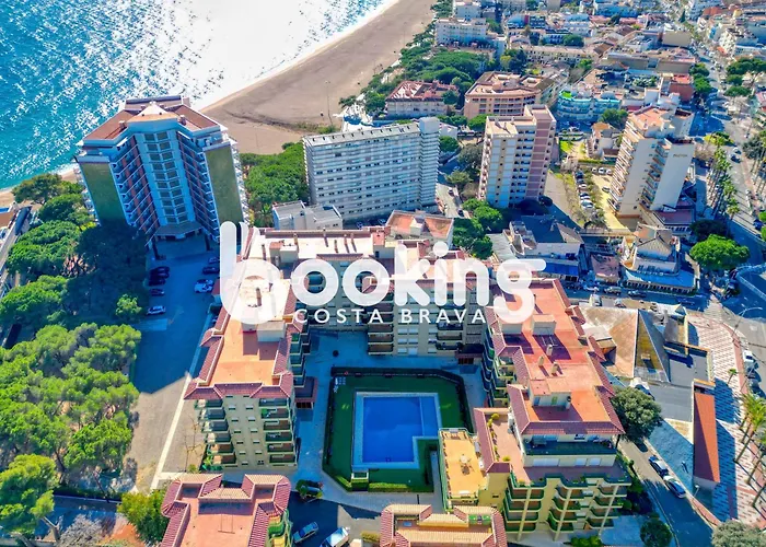 Rancho Suizo Per 4 Persones Amb Vistes Al Mar Amb Piscina Comunitaria * 普拉加德阿罗