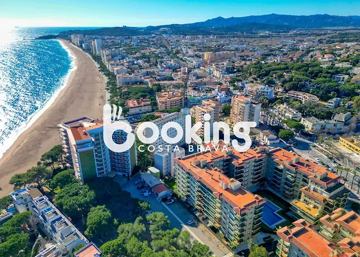 Rancho Suizo Per 4 Persones Amb Vistes Al Mar Amb Piscina Comunitaria